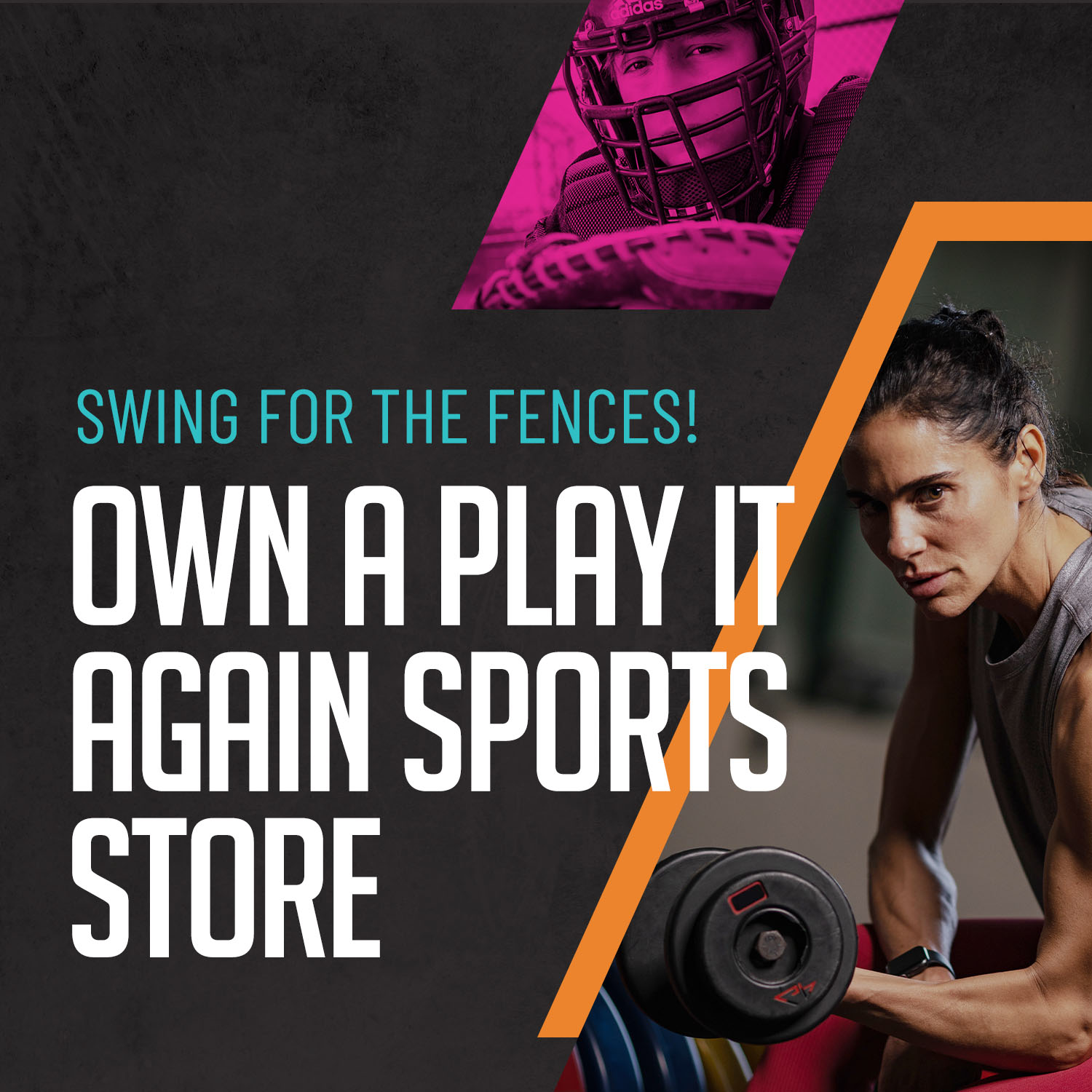 woman lifting weights with the words 